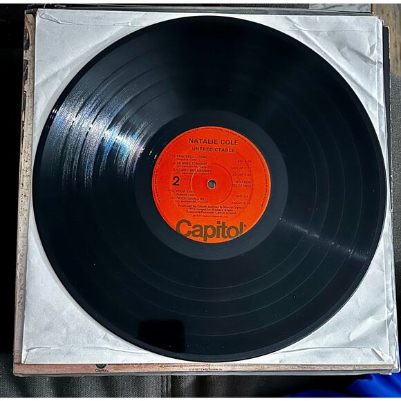 Natalie Cole Vinyl LP LOT Unpredictable Inseperable Thankful Single Owner - Picture 8 of 16